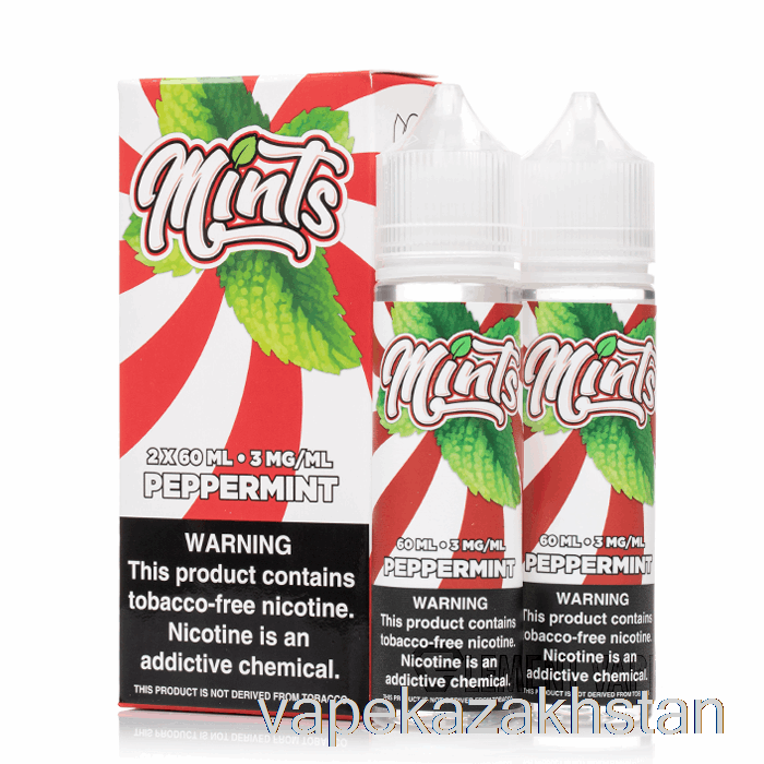 Vape Kazakhstan Peppermint - Mints Vape Co - 120mL 0mg